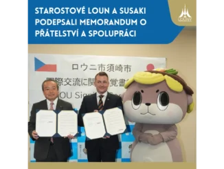 Louny navázaly spolupráci se Susaki, japonským městem