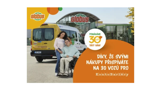 Oslava Globus: 30 let a podpora handicapovaných