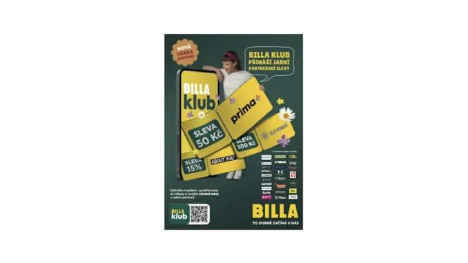 BILLA představuje nové partnerské slevy s oblíbenými značkami