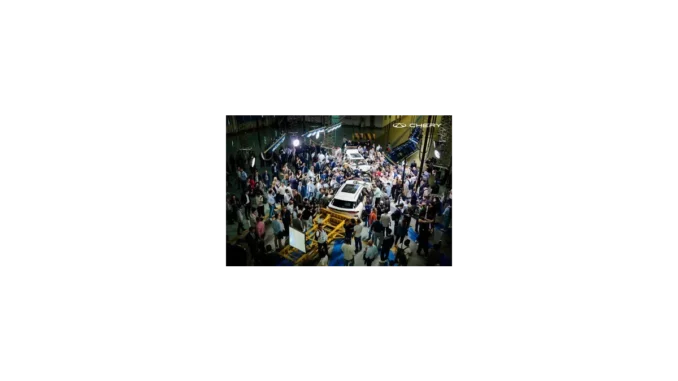 Model TIGGO9 od CHERY exceloval v nárazovém testu