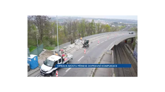 Plánované opravy mostu Pod Krejcárkem v Praze