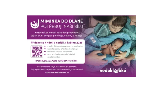 MIMINKA: Pomozte zlepšit péči o předčasně narozené děti