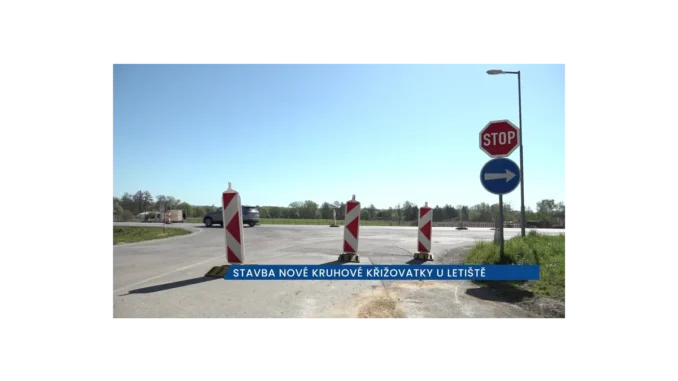 Nová křižovatka u letiště v ČB přináší změny