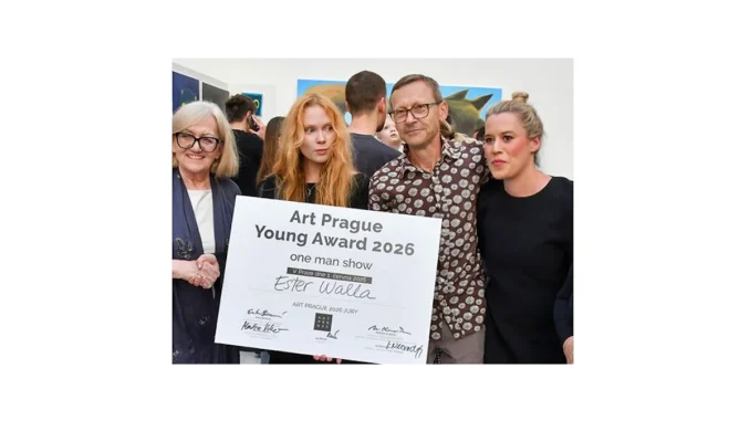 Ester Wála exceluje na Art Prague Young Award
