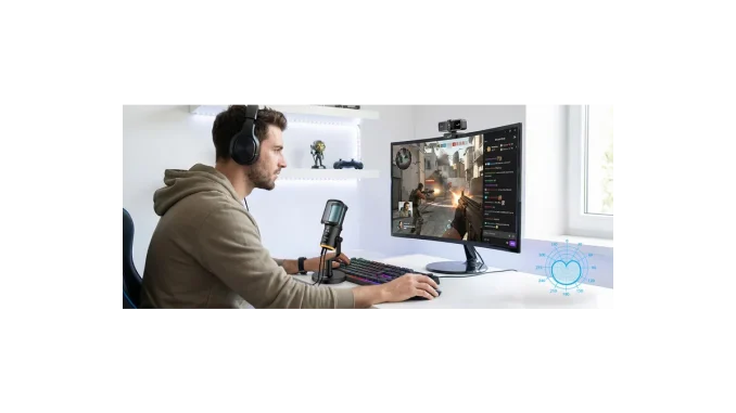 Genius MIC-S400U: Mikrofon pro úchvatné streamování