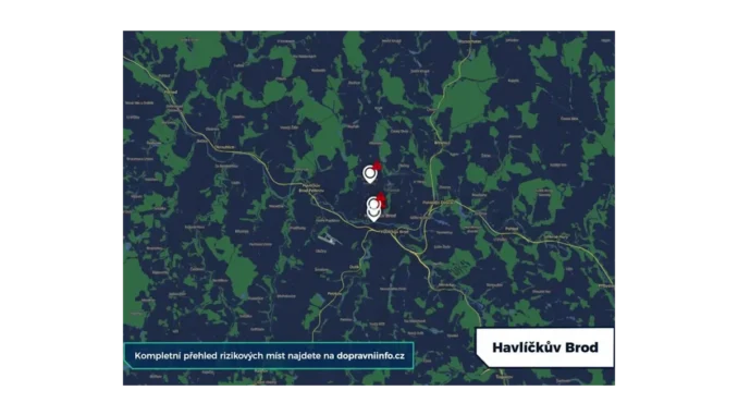 Dopravní situace v Havlíčkově Brodě: Uzavírky a omezení