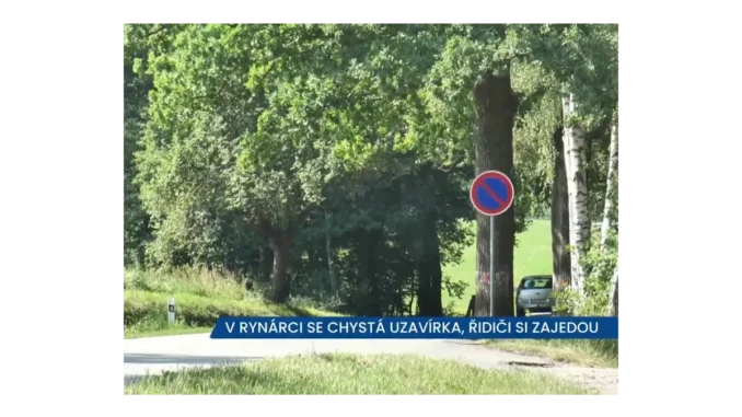 Uzavírka silnice: Rynárec a Dobrá Voda v komplikacích