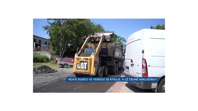 Rekonstrukce silnice ve Vendolí: Nové možnosti dopravy
