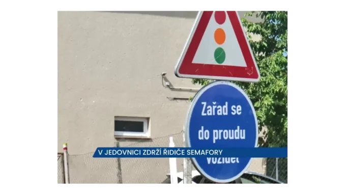Dopravní omezení v Jedovnici – rekonstrukce křižovatky