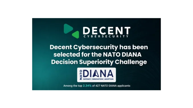 SynapseCommand od Decent Cybersecurity v programu NATO DIANA