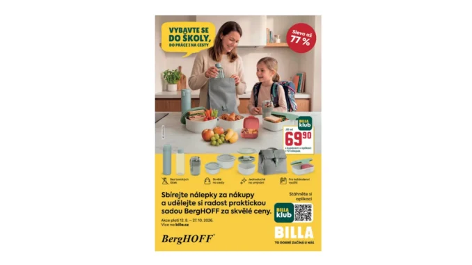 BILLA a její školní katalog s novou kampaní