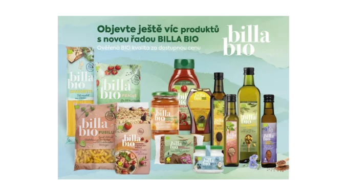 BILLA představuje biopotraviny s 20% slevou