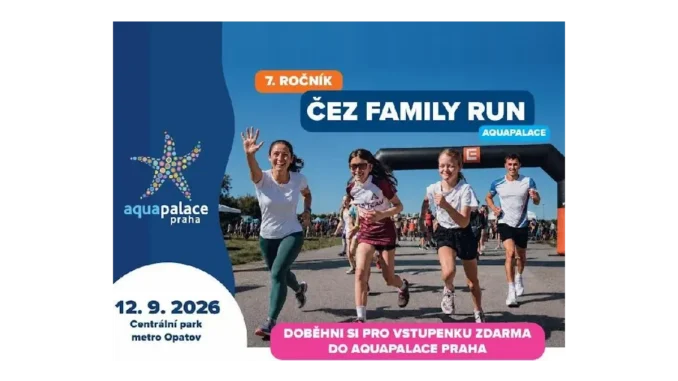 Aquapalace: Běh pro celou rodinu v Praze
