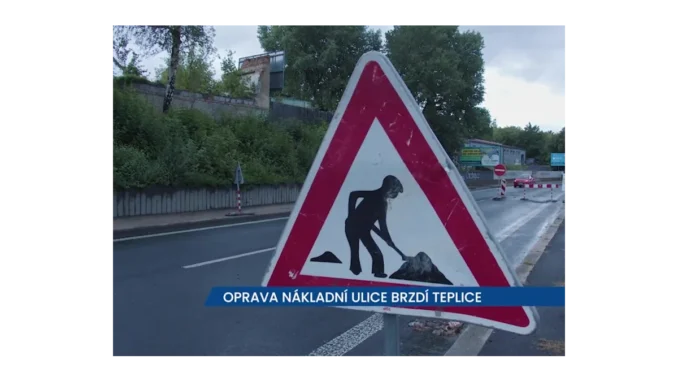 Oprava silnice I/13 v Teplicích: vítejte na objízdných trasách