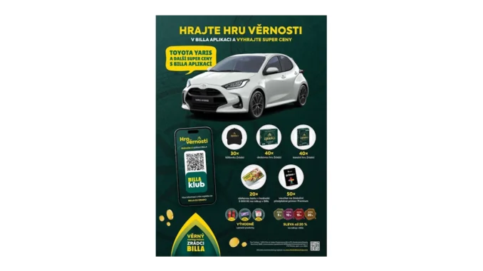 BILLA uvádí soutěž inspirovanou Zrádci