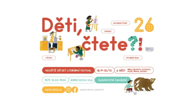 Festival Děti zahajuje podzimní čtenářskou sezónu